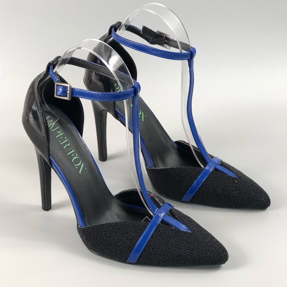 Paper Fox Xamien Women’s Pointed Toe Stiletto Heels Size 7